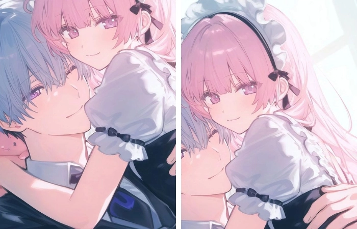 Không thể rời mắt khỏi cặp đôi anime đẹp đầy cảm xúc