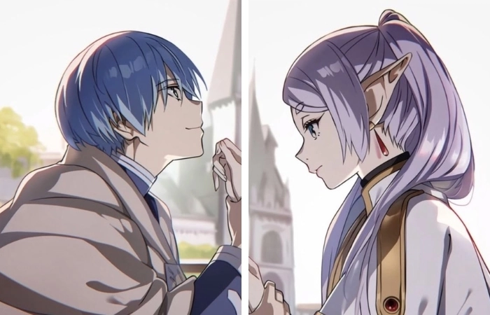 Top những mẫu anime ảnh cặp đẹp chill nhất