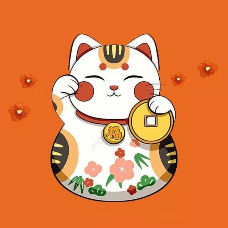 Avatar meme tết rực rỡ đón xuân về