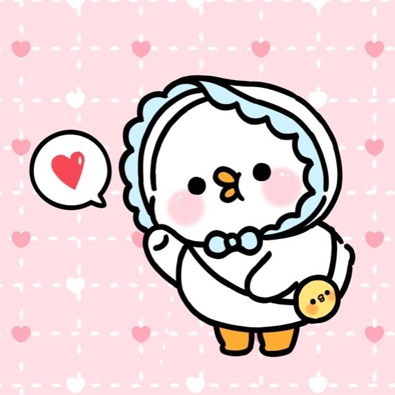 Avatar vịt cute chibi đáng yêu, vui nhộn và tràn đầy sức sống
