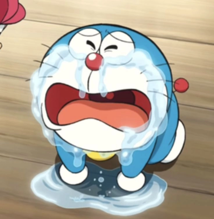 Đáng yêu và buồn qua hình chibi buồn khóc