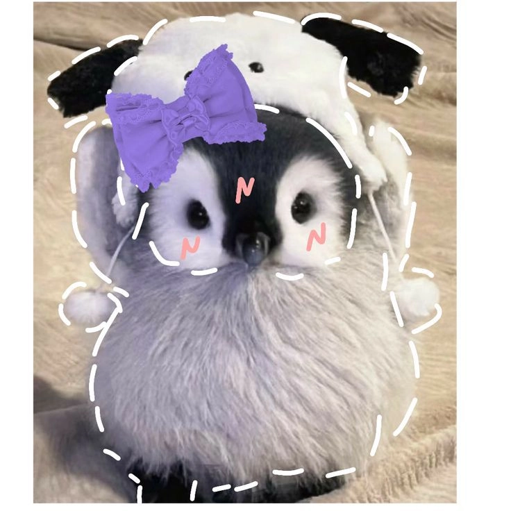 Đáng yêu lạc lối với chim cánh cụt cute chibi