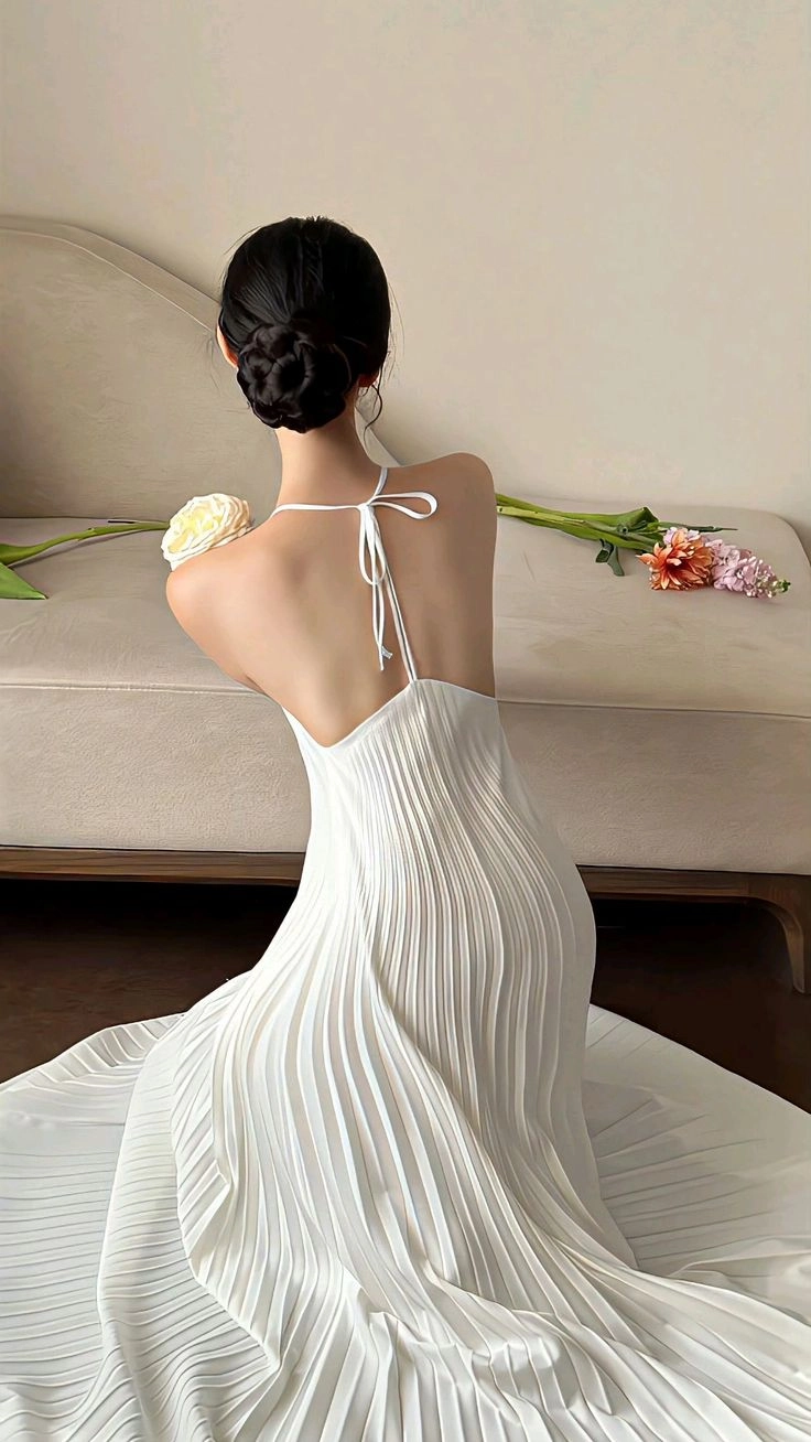 Ảnh chụp tóc sau lưng lưu giữ khoảnh khắc mơ màng