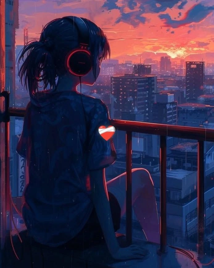 Anime nữ buồn đẹp mềm mại và chạm tới cảm xúc người xem