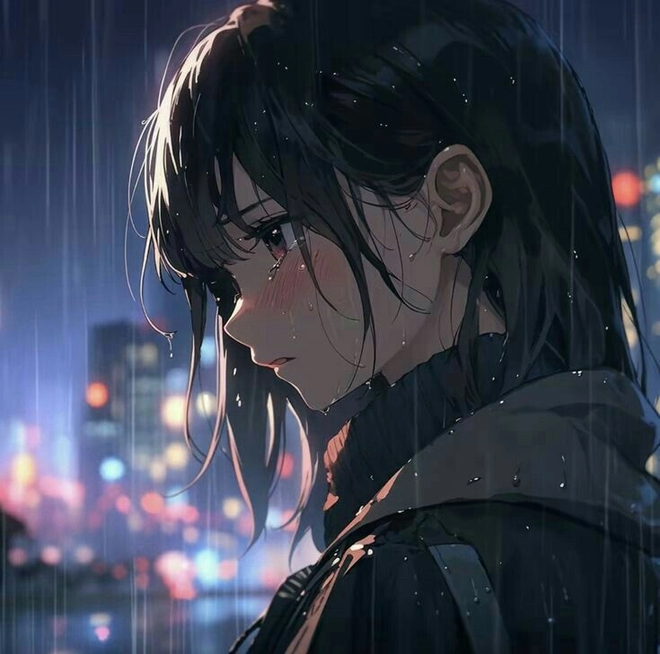 Ảnh anime nữ buồn đẹp thích hợp làm avatar cô đơn nữ sâu lắng