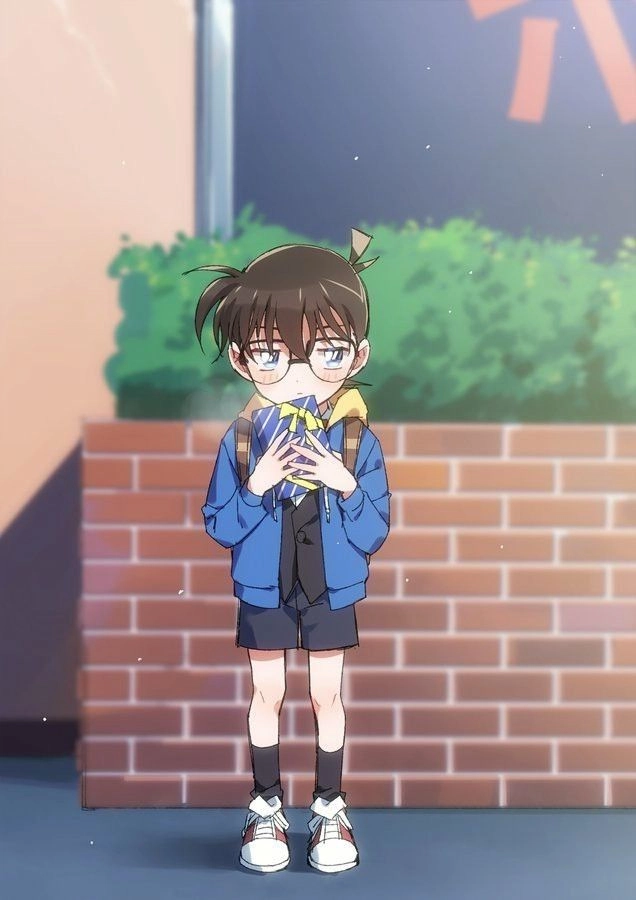 Thật ngọt ngào với hình conan cute dễ mếnThật ngọt ngào với hình conan cute dễ mến