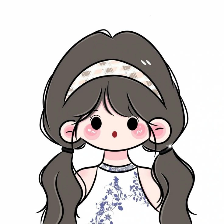 Tải hình chibi ngầu nữ cực cá tính đầy phong cách