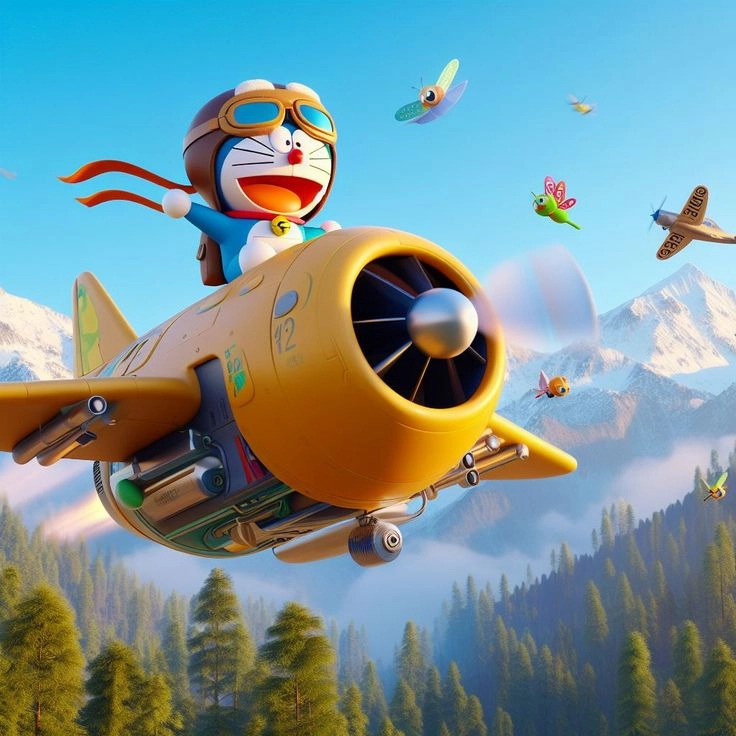 Đáng yêu hết nấc với những hình ảnh dễ thương của doraemon