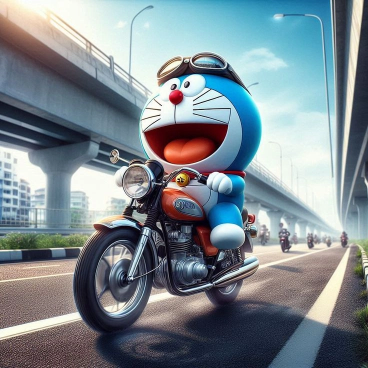 Nét ngầu độc lạ trong ảnh doraemon cool ngầu