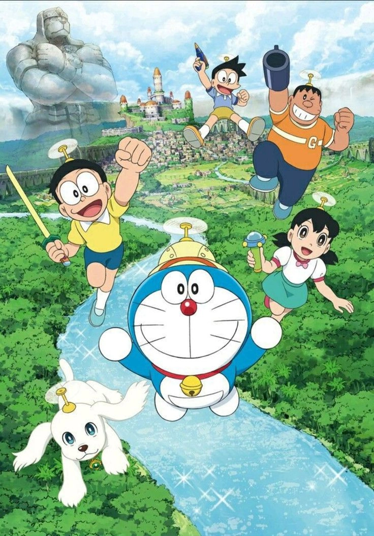 Bộ sưu tập đáng yêu từ ảnh nhóm doraemon