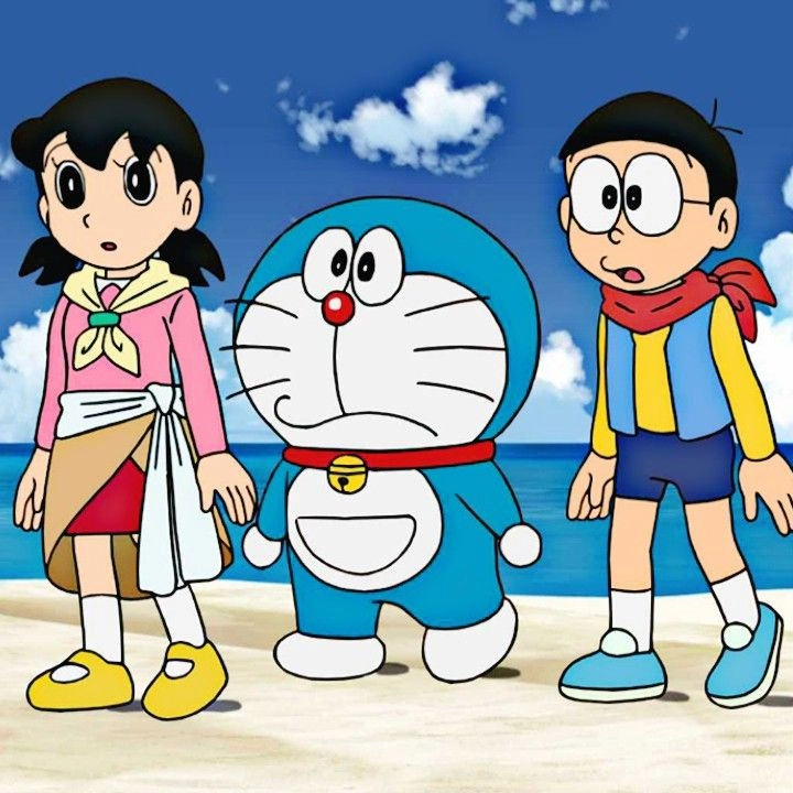 Tình bạn đẹp từ ảnh doraemon nobita shizuka
