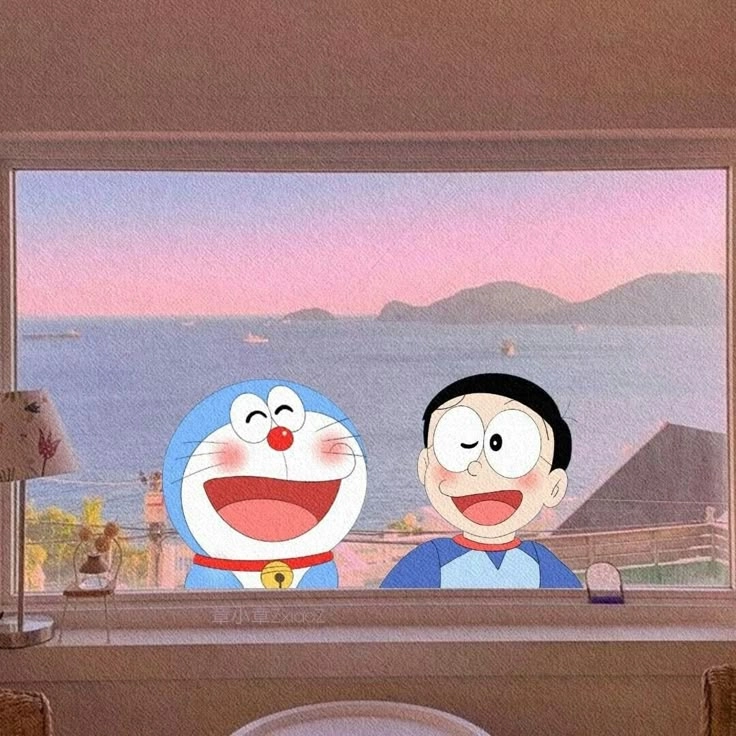 Tuổi thơ ùa về qua ảnh doraemon nobita