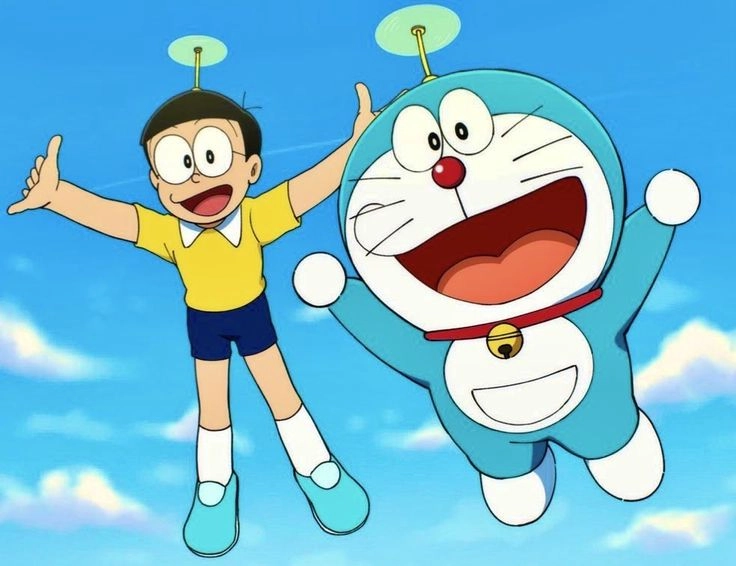 Thế giới thần kỳ từ ảnh của nobita và doraemonv
