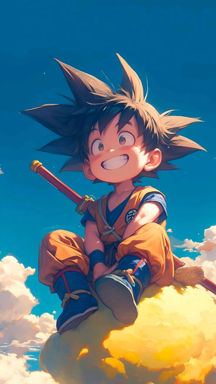 Đáng yêu từ hình goku còn nhỏ