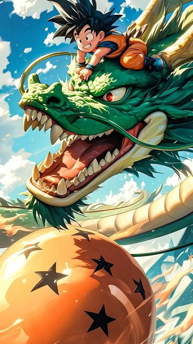 Chạm đến tuổi thơ với hình ảnh goku lúc nhỏ
