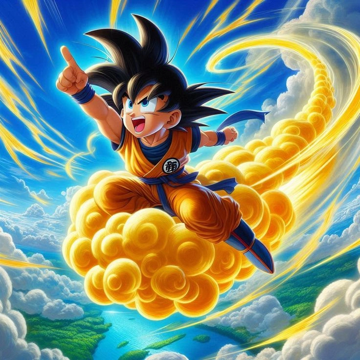 Ngây ngô đáng yêu từ hình ảnh songoku nhỏ