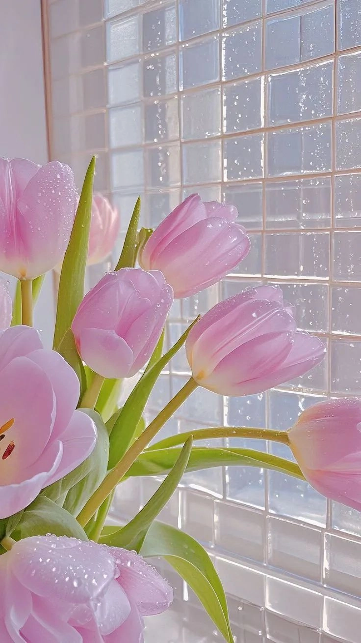 Màu hoa tulip đa dạng, từ đỏ, hồng đến xanh lá độc đáo
