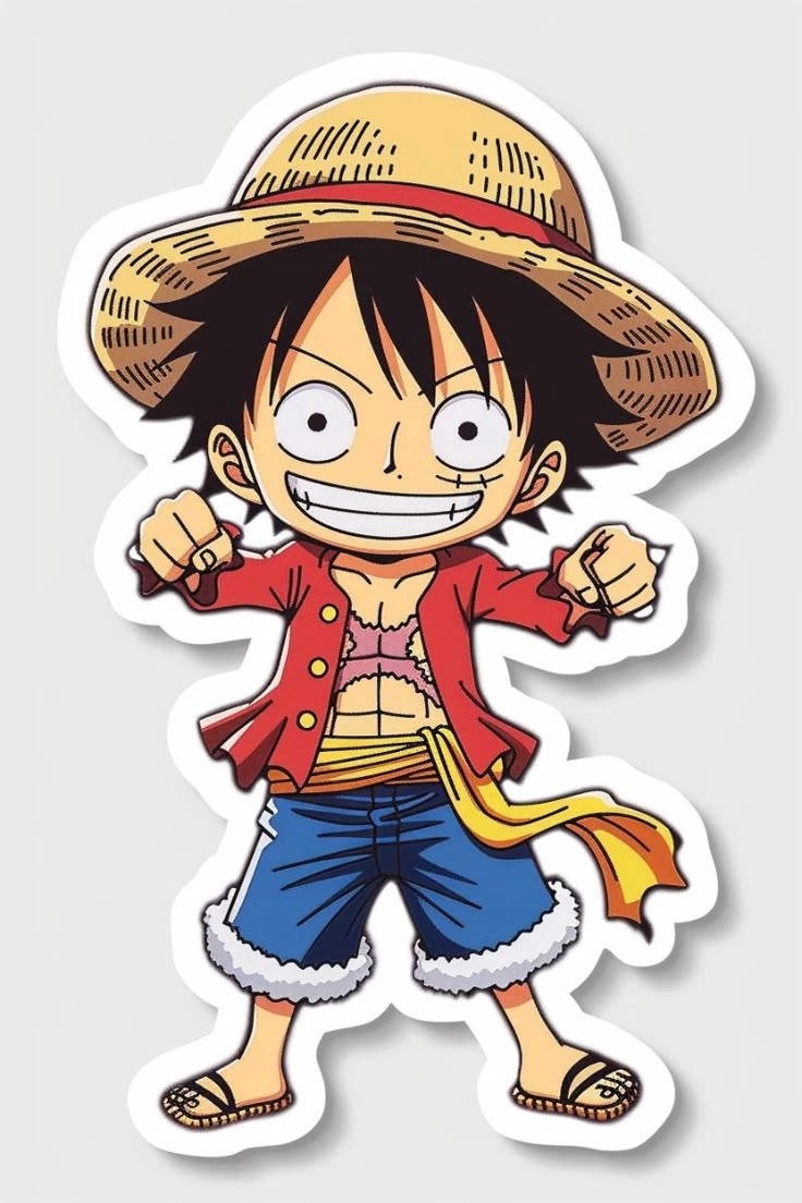 Không thể bỏ qua hình ảnh ngầu của luffy