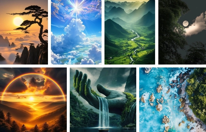 Avatar phong cảnh truyền cảm hứng và sự thư giãn