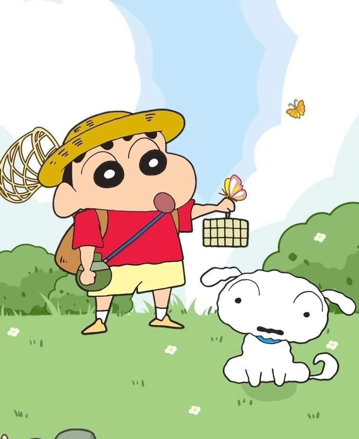 Avatar Shin Cậu Bé Bút Chì vô tri phong cách hài hước khó đỡ