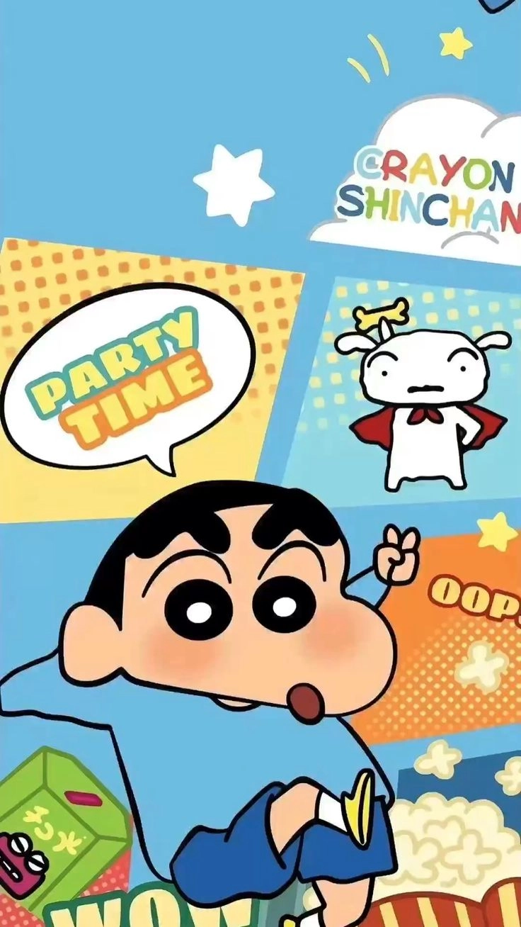 Shin Chan avatar phong cách vui nhộn, cực kỳ hài hước