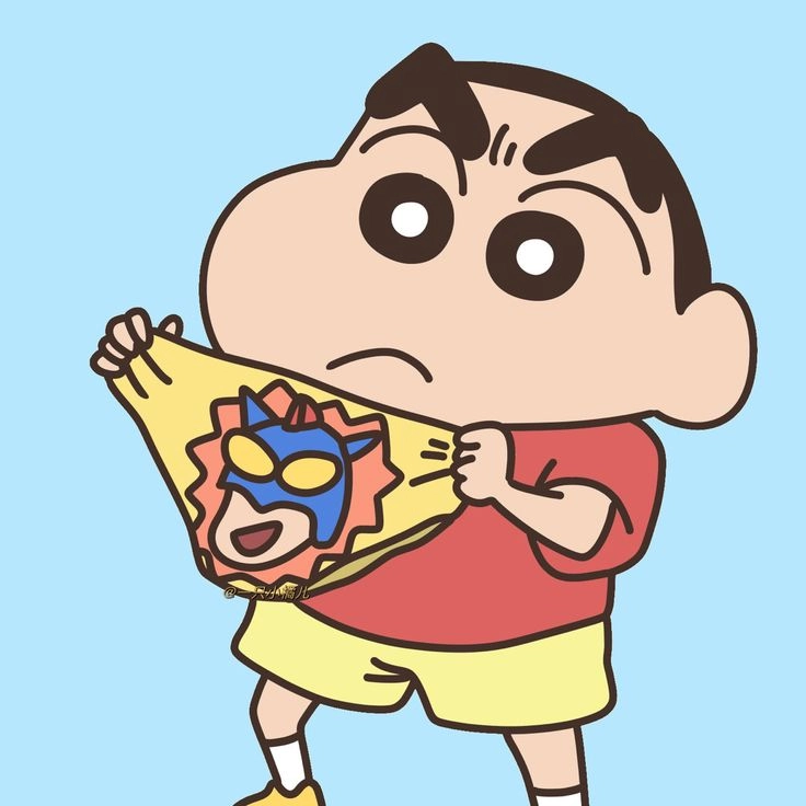 Avatar cu Shin cute đáng yêu, phù hợp với fan cậu bé bút chì