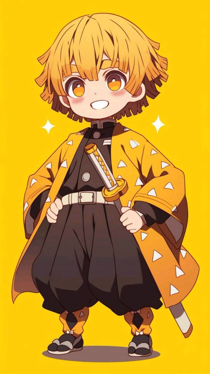 Đáng yêu hết nấc với ảnh zenitsu chibi làm avatar