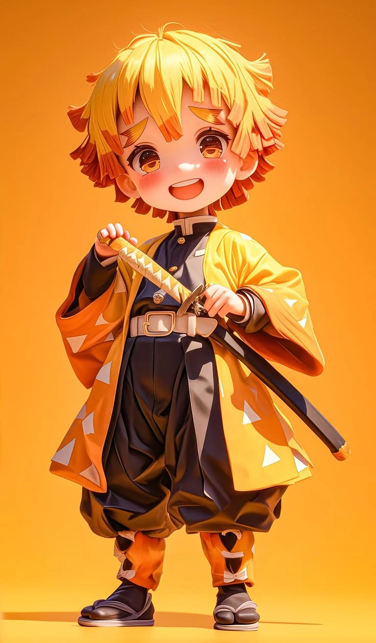 Cực xinh và lạ với hình zenitsu chibi cho avatar Zenitsu