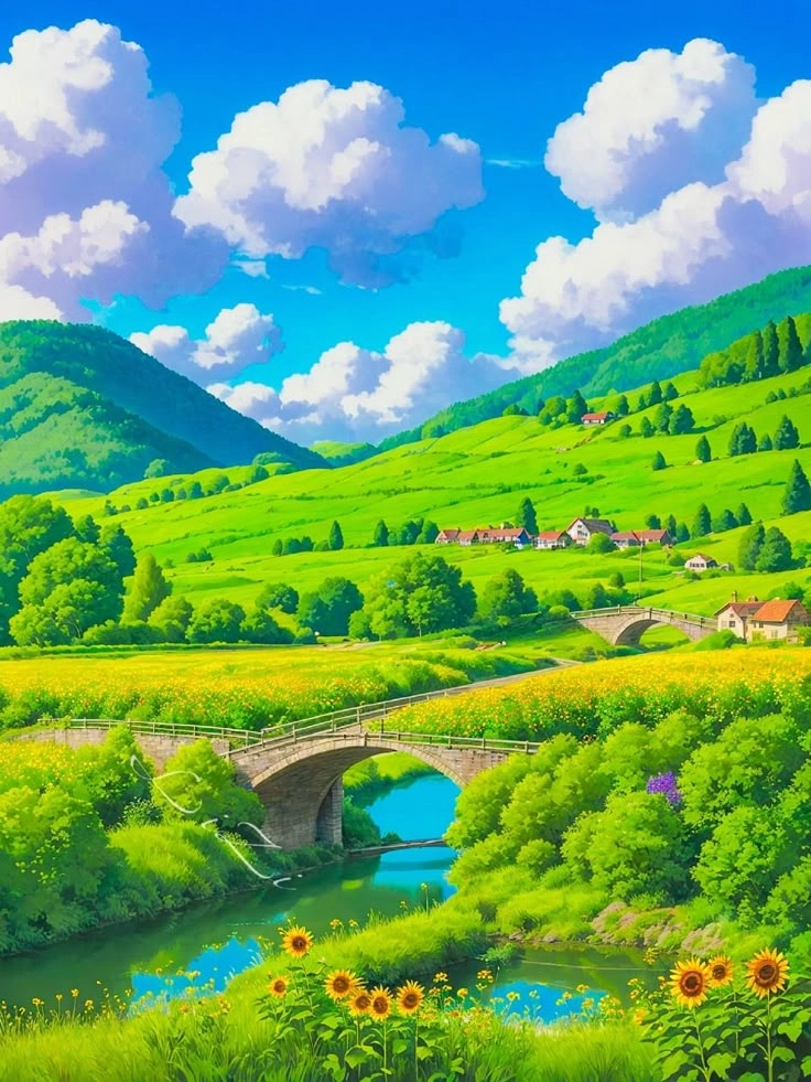 avatar phong cảnh đưa bạn vào thiên nhiên