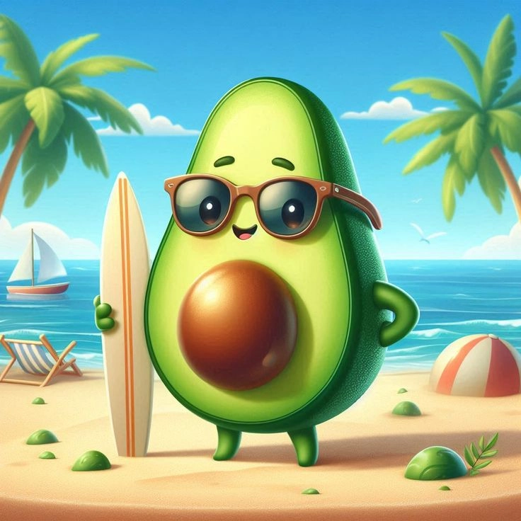 Tuyển chọn hình bơ cute ấn tượng nhất