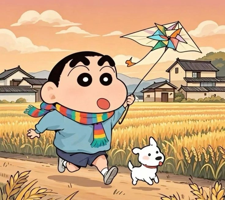 Mê mẩn với loạt hình ảnh shin cậu bé bút chì cute