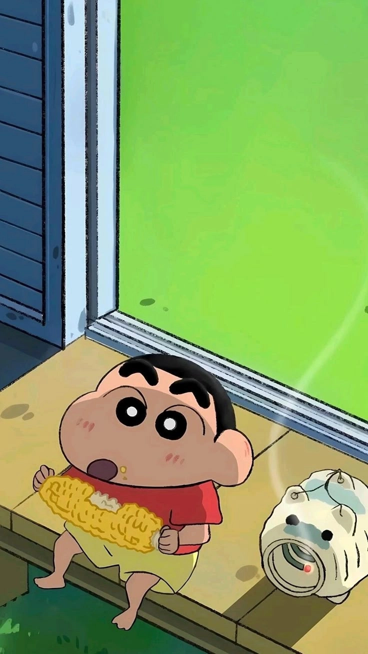 Thích mê với hình ảnh shin cậu bé bút chì dễ thương