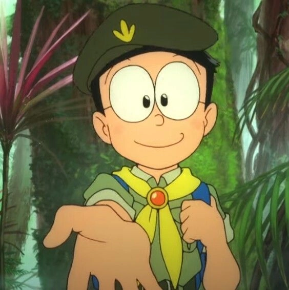 Không thể rời mắt khỏi hình nobita cute siêu đáng yêu