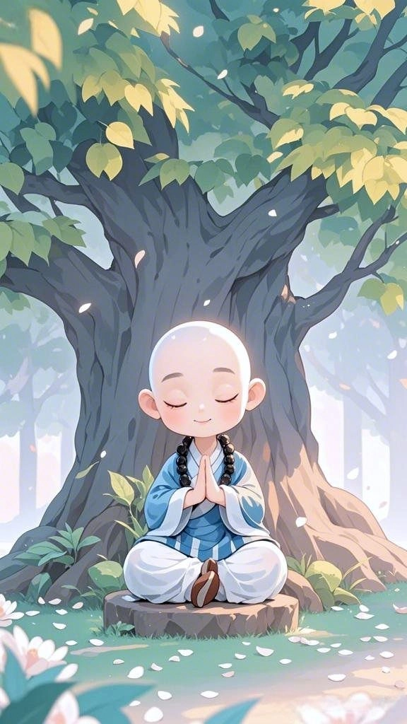 hình ảnh về chú tiểu đẹp giúp bạn thư giãn