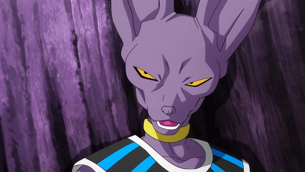 Thần Beerus đại diện cho quyền lực và sự tàn bạo trong thế giới Dragon Ball