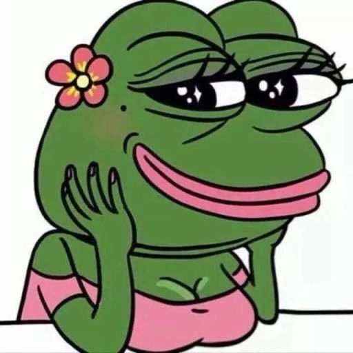 Lưu liền tay ảnh ếch xanh meme dễ thương