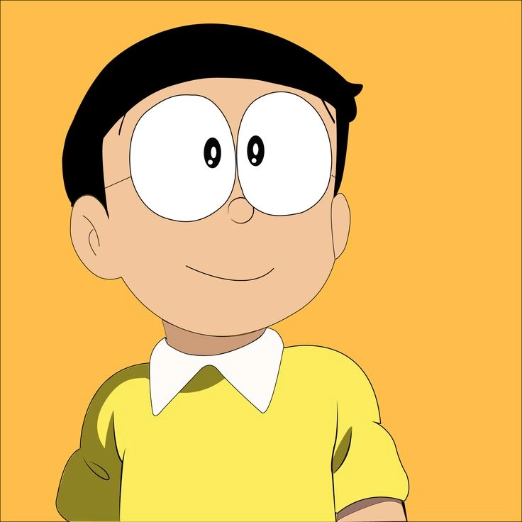 Phong cách học trò rõ nét qua hình anime nobita