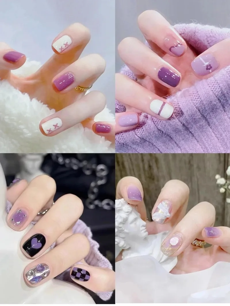 Bộ móng tay đẹp đơn giản giúp nàng tự tin tỏa sáng