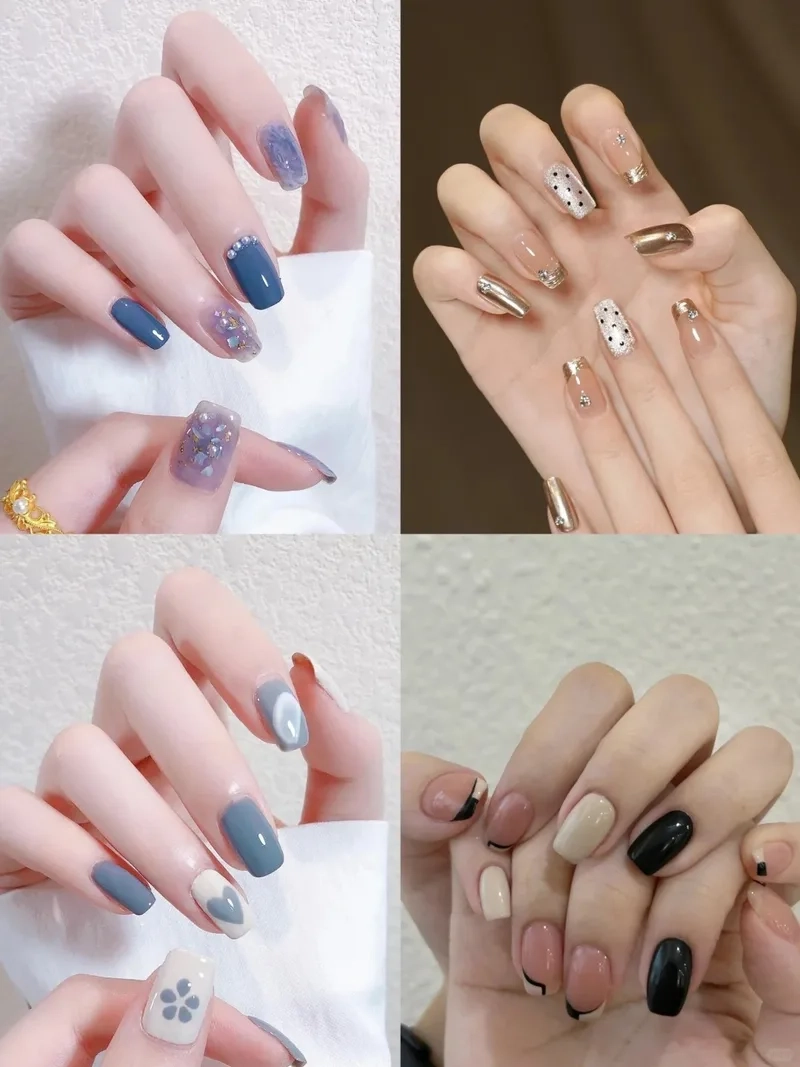 Kiểu móng tay đẹp đơn giản nàng có thể thử ngay