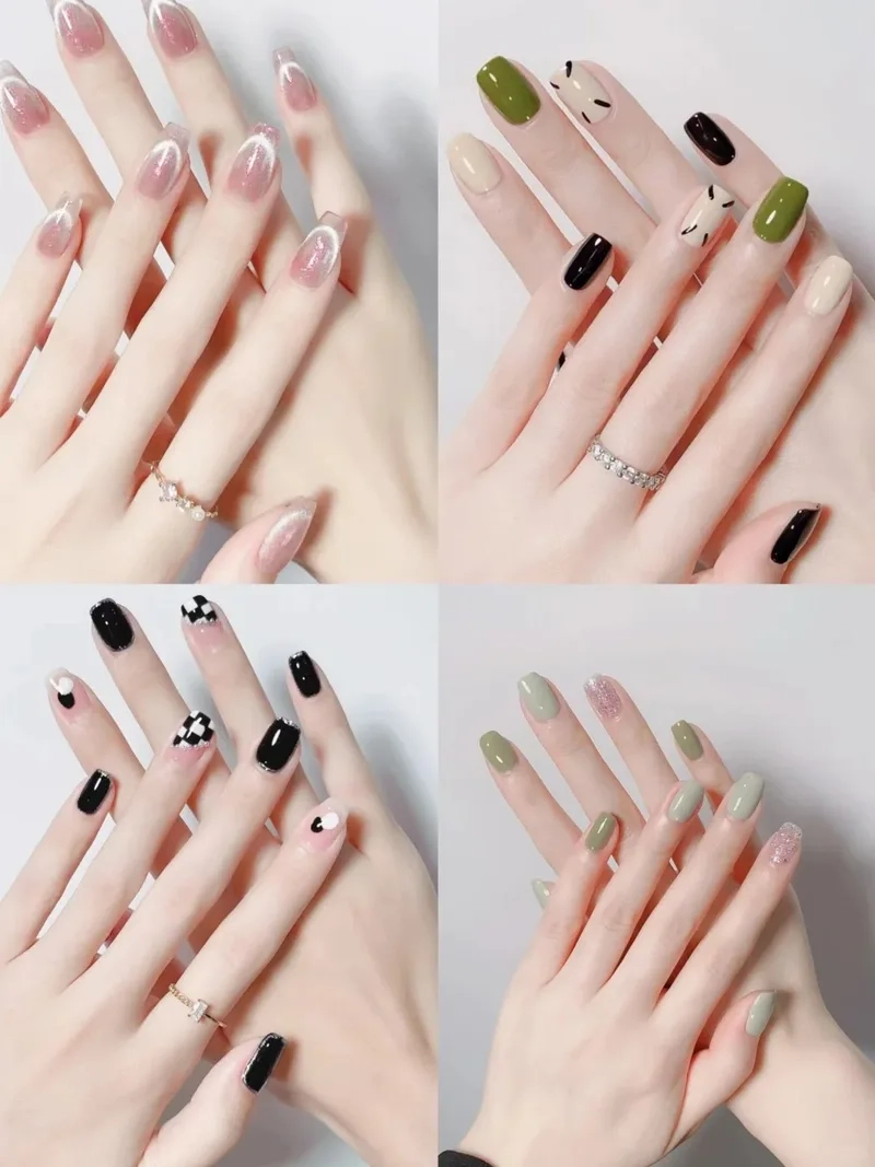 Kiểu móng đơn giản đẹp nàng yêu thích sự thanh lịch
