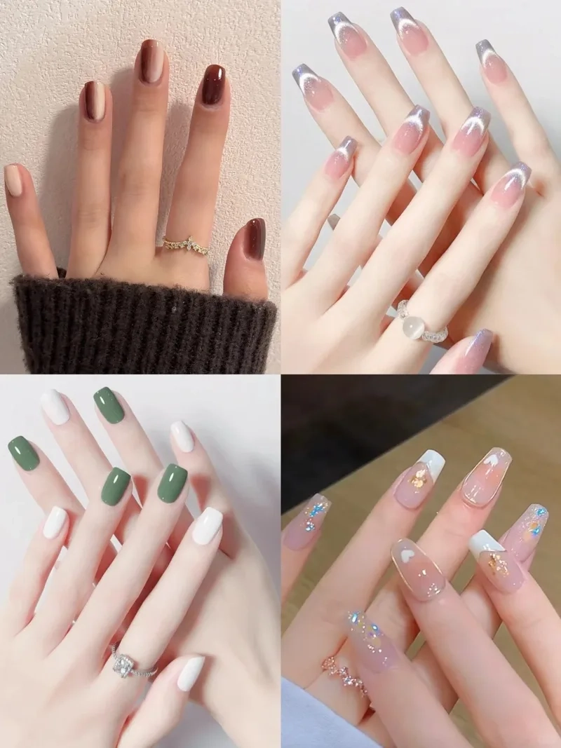 Kiểu nail đơn giản đẹp phù hợp với mọi phong cách