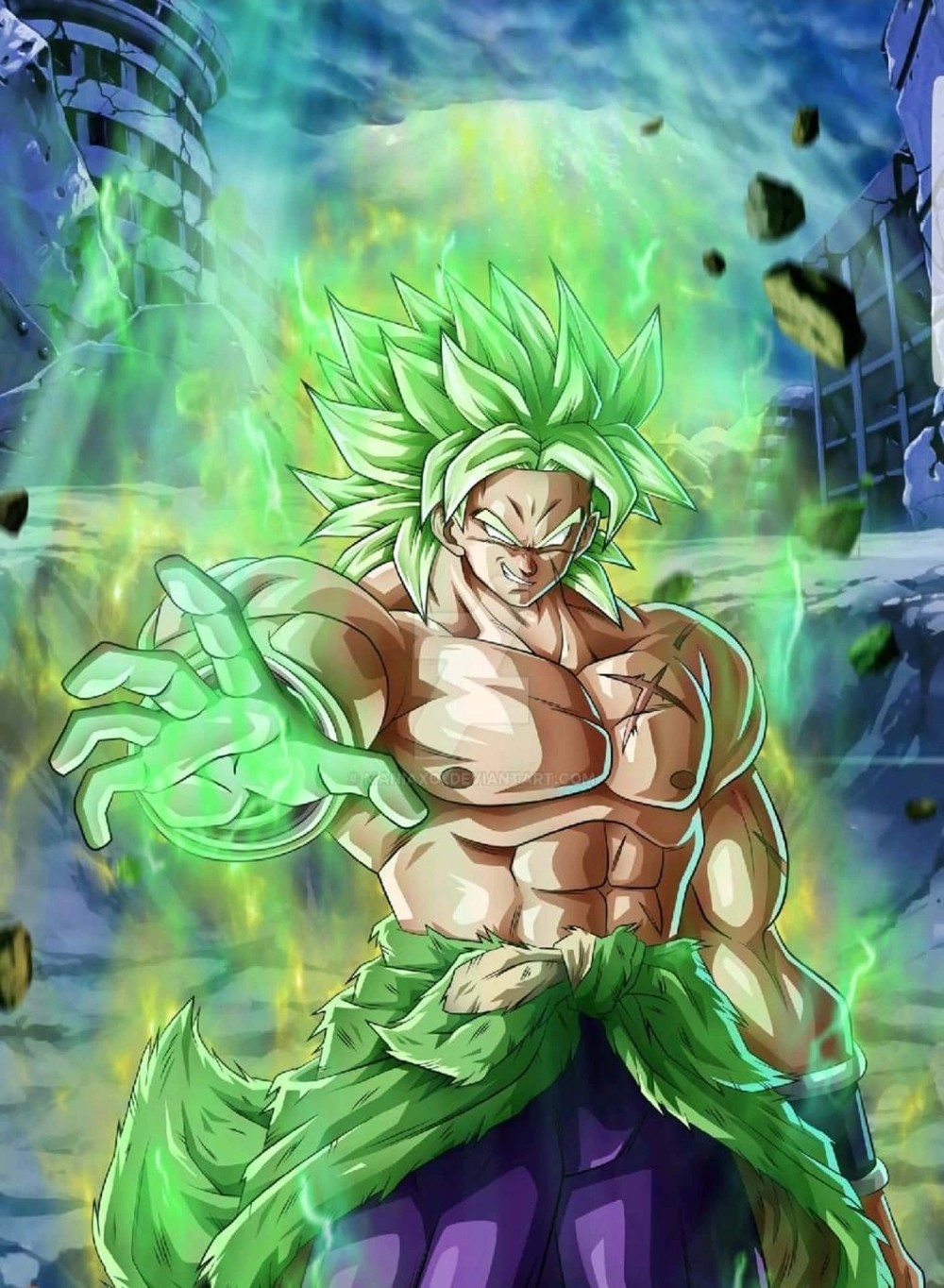 The Broly Movie câu chuyện về cơn thịnh nộ của chiến binh Saiyan