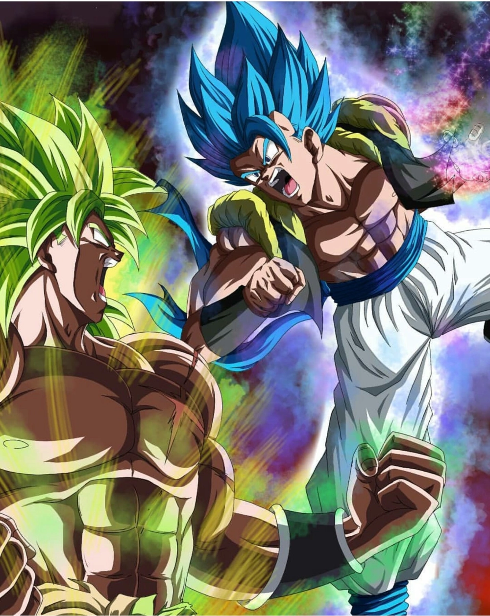 Broly x Gogeta trận chiến giữa những đối thủ hùng mạnh nhất vũ trụ