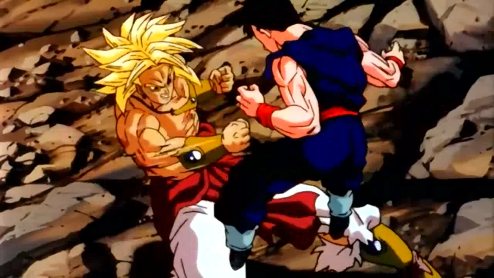 Broly vs Gogeta hai chiến binh siêu mạnh đối đầu trong trận đấu kinh hoàng