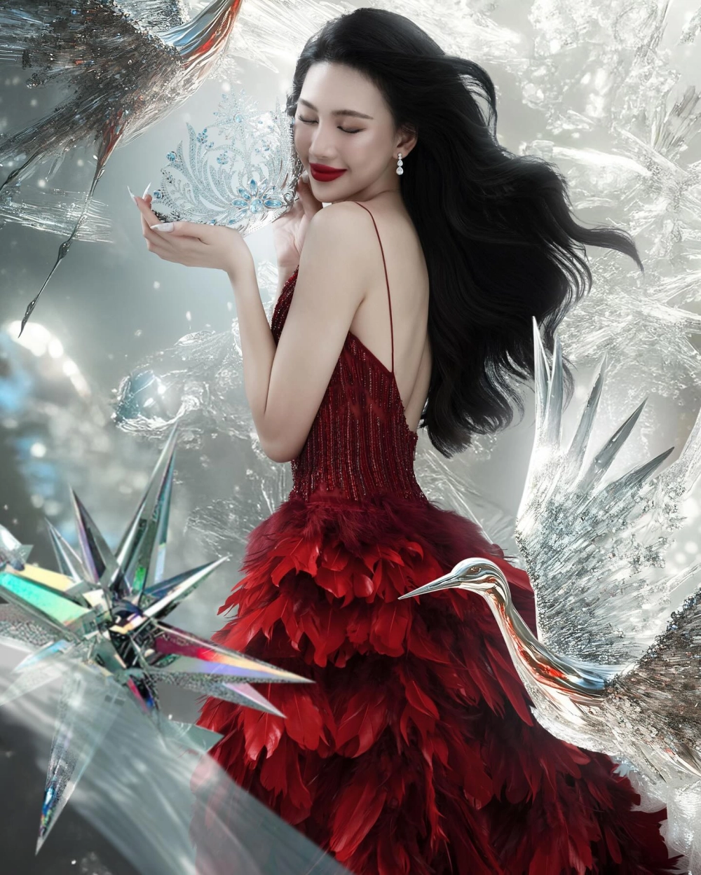 Bùi Quỳnh Hoa đại diện Việt Nam tại Miss Universe Vietnam 2022 đầy tự hào