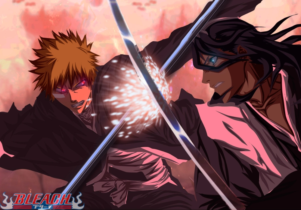 Byakuya x Ichigo mối đối đầu quyết liệt giữa hai chiến binh mạnh mẽ