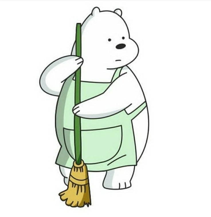 Ghim ngay avatar gấu trắng cute cho điện thoại