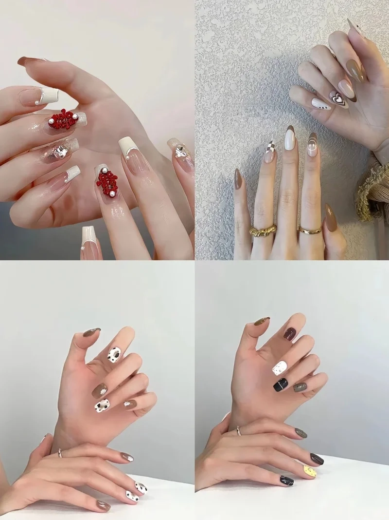 Nhẹ nhàng cùng các kiểu sơn móng tay đẹp đơn giản