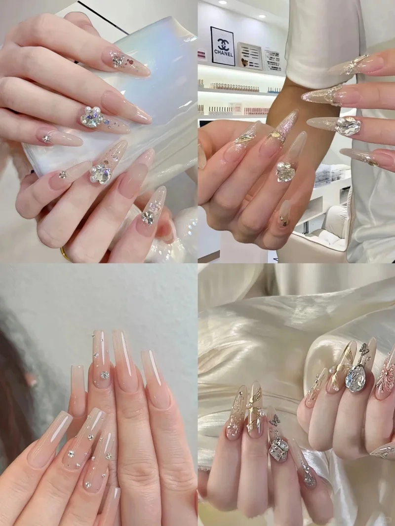 Đẹp mê ly với các mẫu móng sơn gel đẹp hot trend
