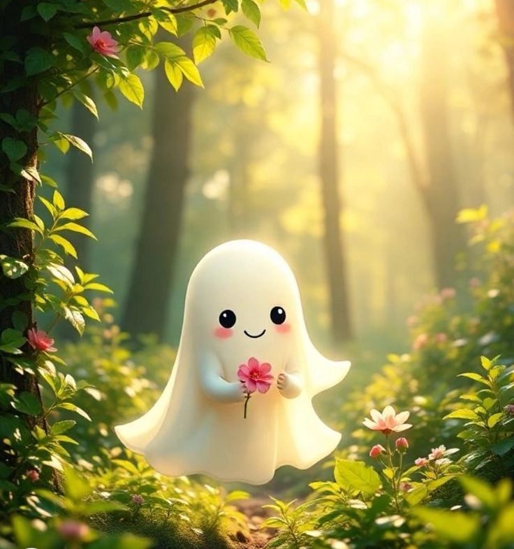 Thư giãn với style ảnh ma hài cute mới lạ